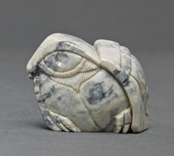 A photo of Soapstone Owl #6 by Clarence P. Cameron