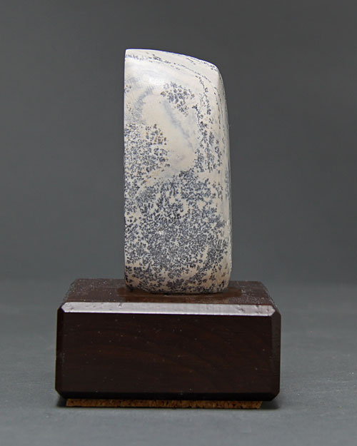 A view of one side of Soapstone Owl #10
