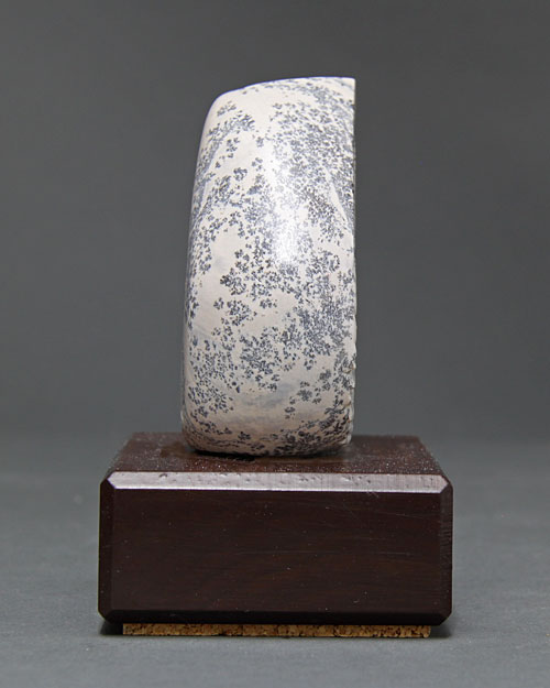 The other side of Soapstone Owl #10 by Clarence P. Cameron of Madison, Wisconsin