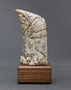 Number 16 Soapstone Owl by Clarence P. Cameron of Madison, Wisconsin
