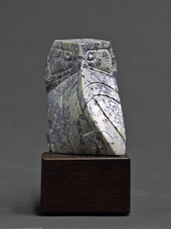 A photo of Soapstone Owl #6F by Clarence P. Cameron of Madison, Wisconsin