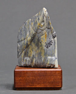 A photo of Soapstone Owl #10F by Clarence Cameron