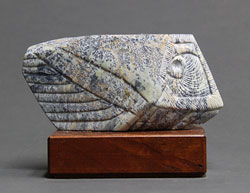Soapstone Owl #12 by Clarence P. Cameron