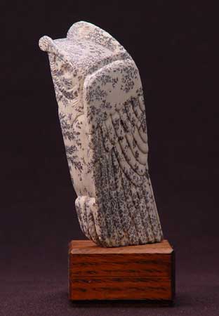 A larger photo of Soapstone Owl #23