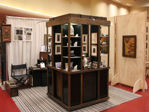 Display at indoor fair