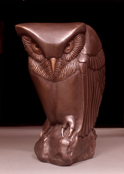 The Sentry, a bronze by Clarence P. Cameron