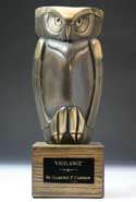 Vigilance, a small bronze by Clarence P. Cameron