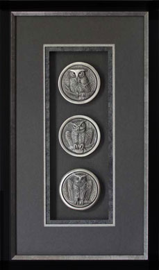 The Three Wise Ones....all three medallions in one frame