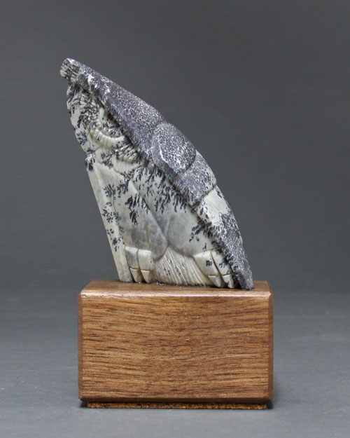 A larger photo of Soapstone Owl 11F by Clarence Cameron of Madison, Wisconsin