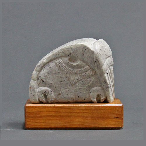 A larger photo of Soapstone Owl #8F by Clarence Cameron of Madison, Wisconsin