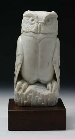 A photo of Soapstone Owl 1C