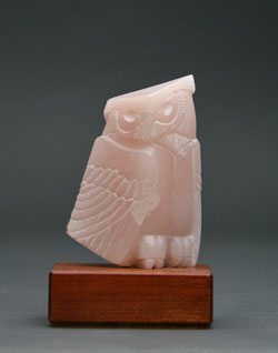 A photo of Soapstone Owl #24C